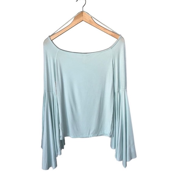 Free People Birds of Paradise Bell Sleeve Top - Picture 4 of 7